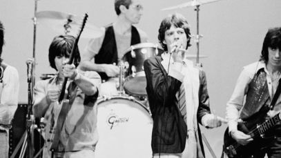Rolling Stones performing