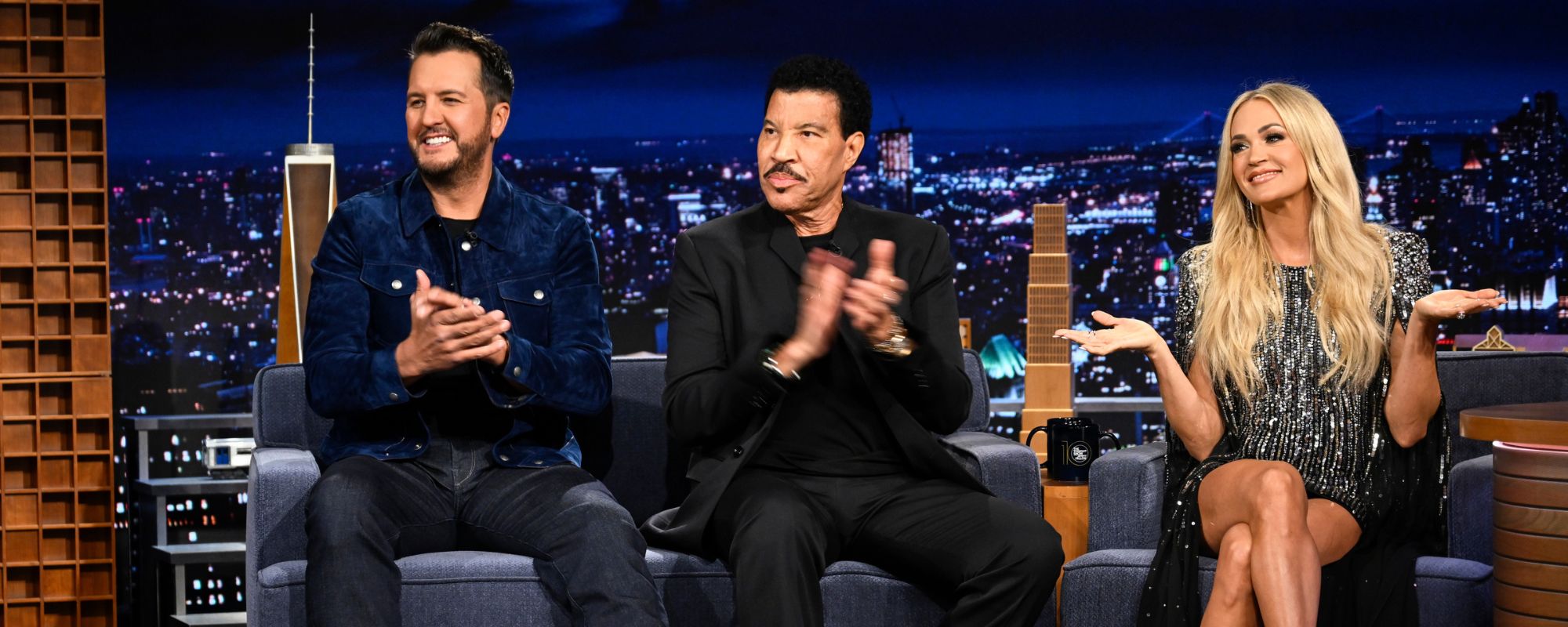 ‘American Idol’ Judges Luke Bryan, Lionel Richie Playfully Rib Newbie Carrie Underwood for Her Struggle To Say “No”