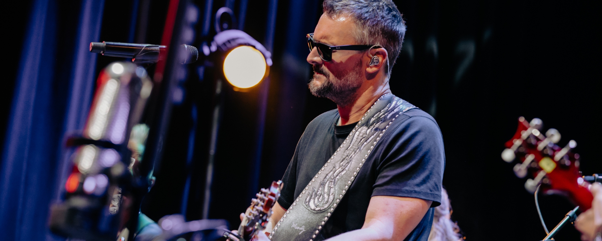 A Choked up Eric Church Delivers Moving Speech, Sings Heartfelt Tribute to Las Vegas Shooting Victims at ‘Opry 100’