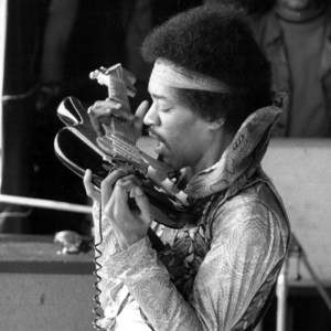 Jimi Plays With His Teeth