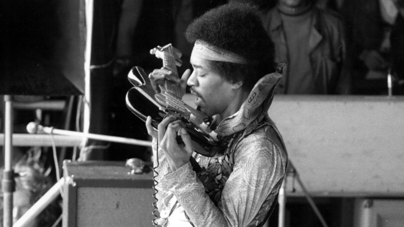 Jimi Plays With His Teeth