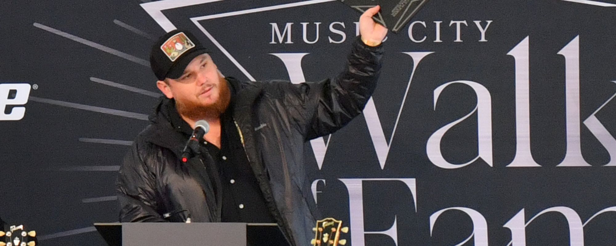 Luke Combs Is Honored With Music City Walk of Fame Star: “All I Ever Wanted... Was To Pay My Bills”