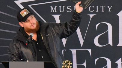 Luke Combs Is Honored With Music City Walk of Fame Star: “All I Ever Wanted... Was To Pay My Bills”