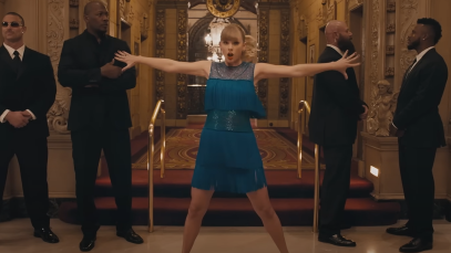 Photo via Taylor Swift's 'Delicate' Music Video on YouTube