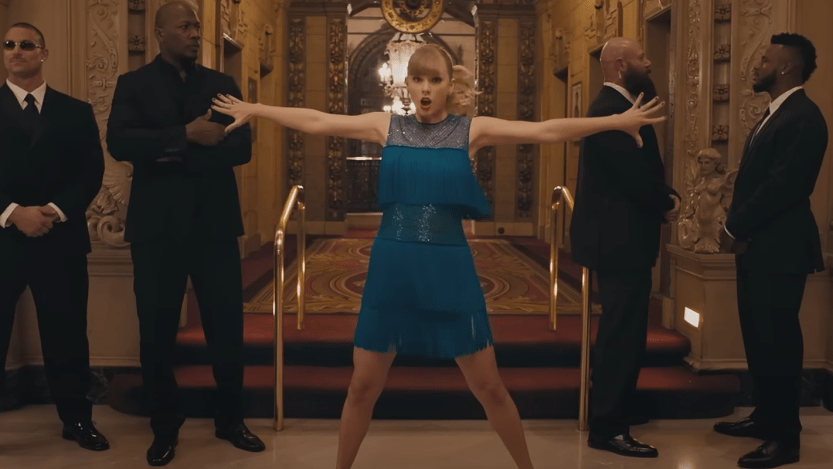 Photo via Taylor Swift's 'Delicate' Music Video on YouTube