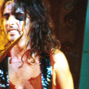 Alice Cooper performing