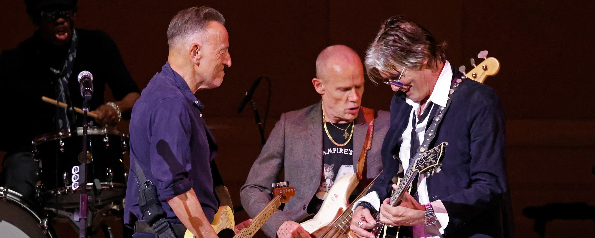 Watch Bruce Springsteen and Flea Honor Patti Smith with a Cover of “Because the Night” at Carnegie Hall