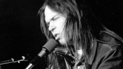 1960s and '70s folk artist Neil Young