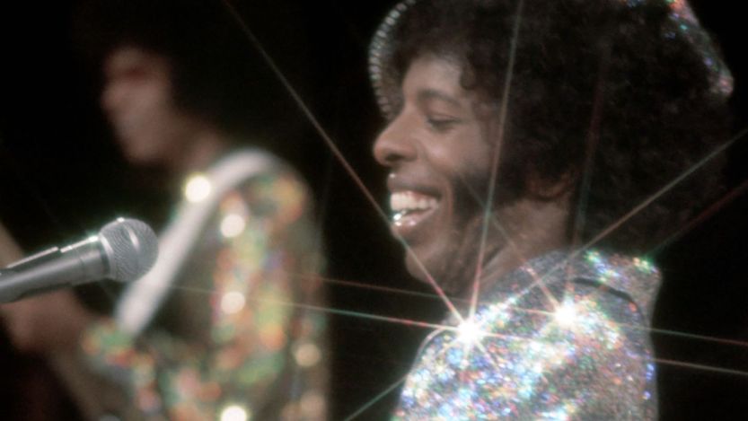 Sly Stone performing