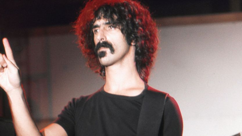 Frank Zappa in studio, artist behind 1960s albums like 'Freak Out!' and 'Lumpy Gravy'