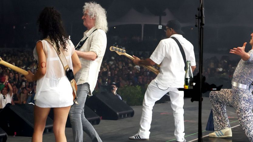 Watch Benson Boone Bring Out Queen’s Brian May for Electric Coachella “Bohemian Rhapsody” Cover