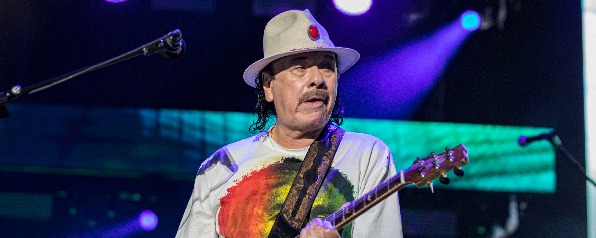 Carlos Santana Collapses During Soundcheck, Rushed to Hospital