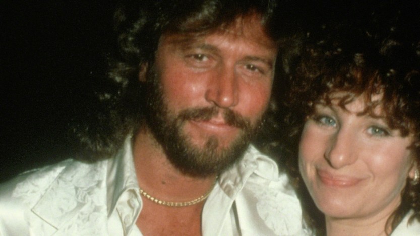 Barry Gibb and Barbra Streisand