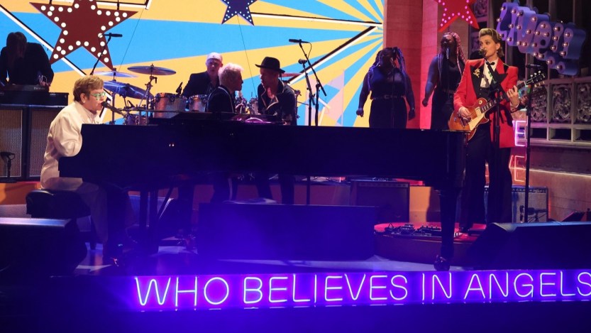 Elton John “Couldn’t Be Prouder” That His New Album with Brandi Carlile, ‘Who Believes in Angels?,’ Has Topped the U.K. Chart
