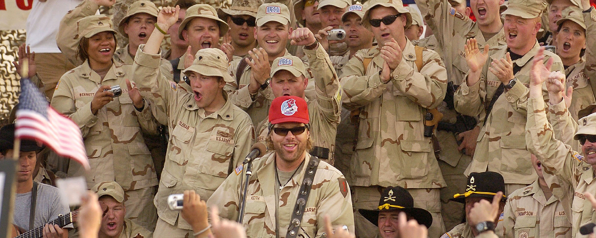 On This Day in 2008, a Mortar Attack Halts Toby Keith's USO Concert in Afghanistan - American Songwriter