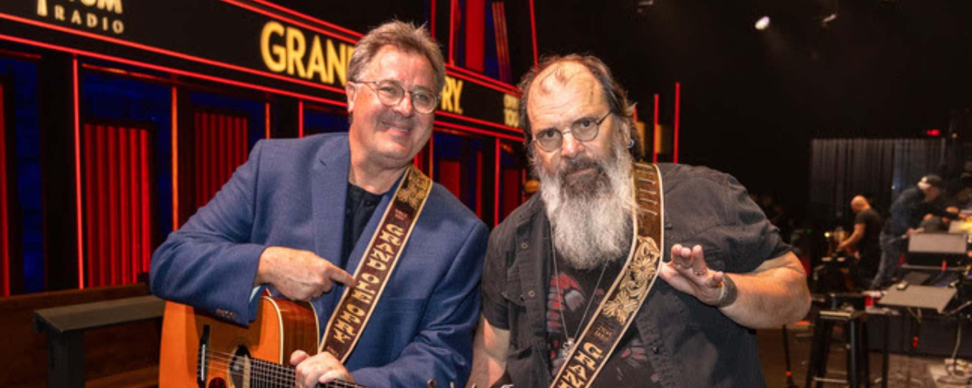 Vince Gill invited Steve Earle to join the Grand Ole Opry by Chris Hollo
