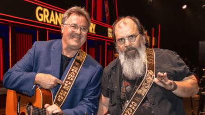 Vince Gill invited Steve Earle to join the Grand Ole Opry by Chris Hollo