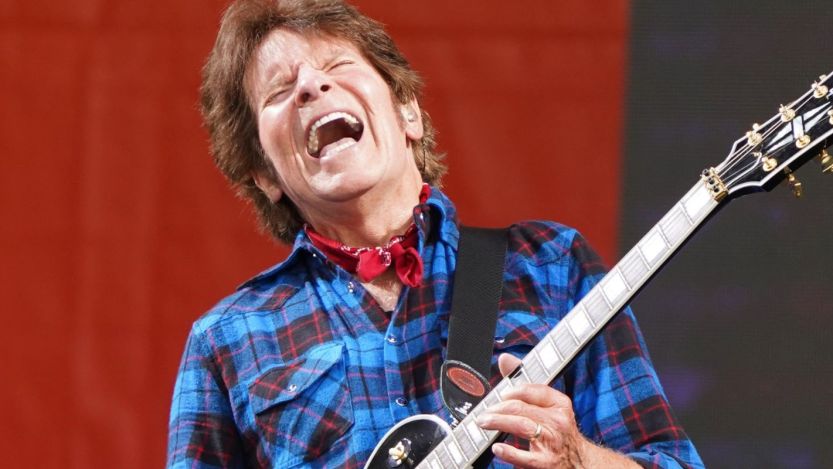 John Fogerty playing