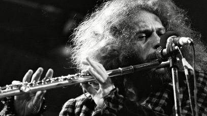 Jethro Tull flute player Ian Anderson in '70s