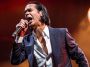 Nick Cave performing