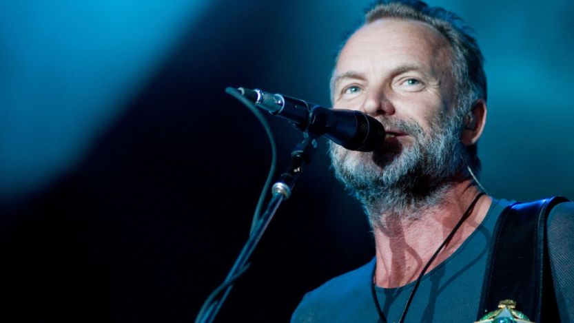 Sting of the Police performing