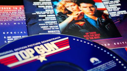 Top Gun soundtrack on CD