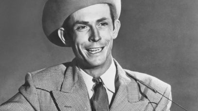 Hank Williams smiling