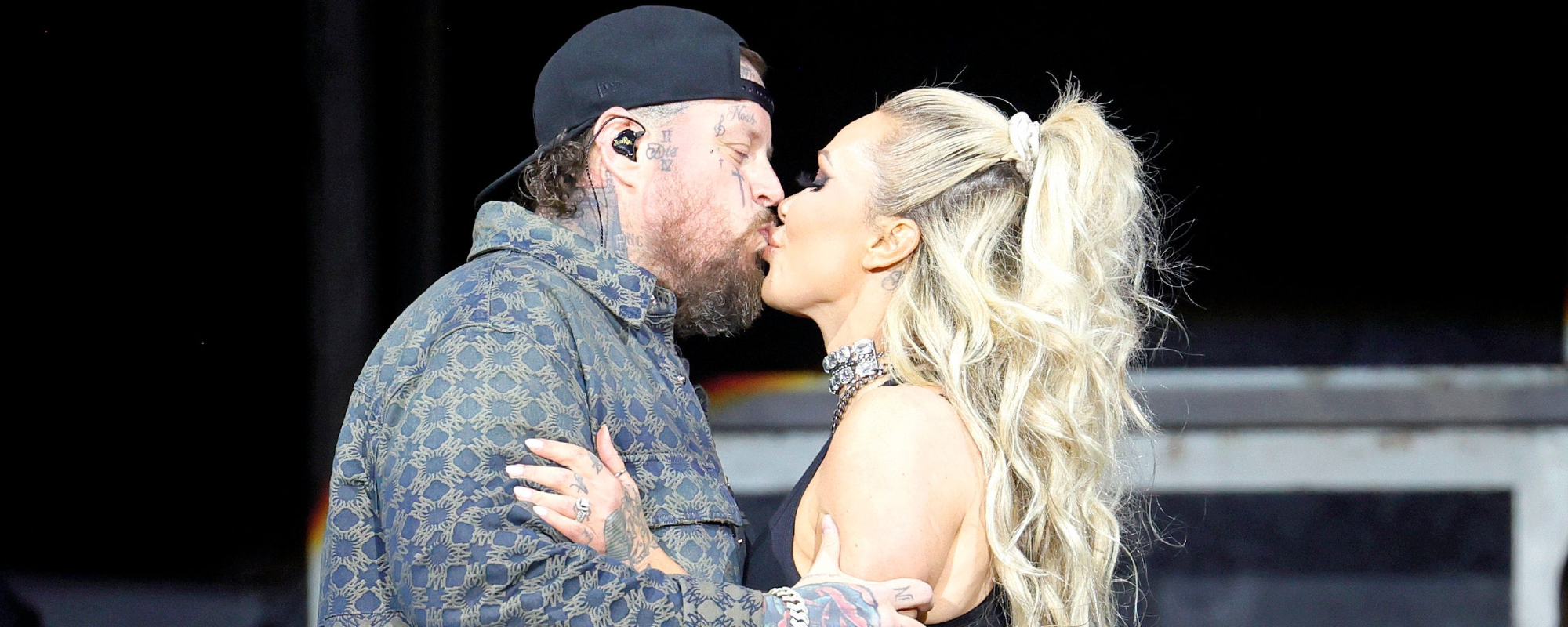 Watch Bunnie Xo Nearly “Eat Shiii in Front of 10,000 People” on Stage With Jelly Roll—Recover Gracefully