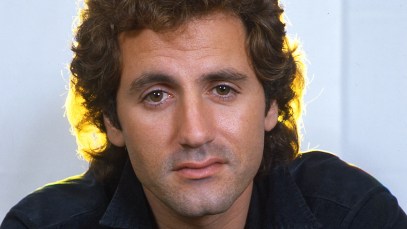 American actor, singer songwriter and guitarist Frank Stallone