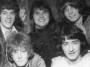 Pop group "Spooky Tooth" Luther James Grovener, lead guitarist, Gary Wright, organ player, Mike Harrison on piano, Greg