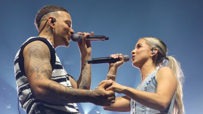 Watch Kane Brown Share the Stage With His Wife and Daughter for Special Duet of "Thank God"