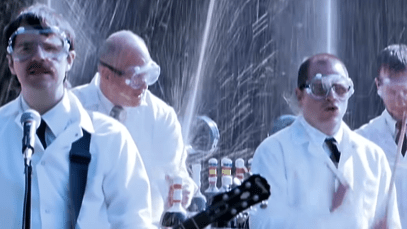 Screenshot via YouTube music video for Weezer's "Pork And Beans"