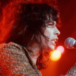 Steven Tyler of Aerosmith performing