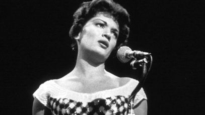 Connie Francis performing