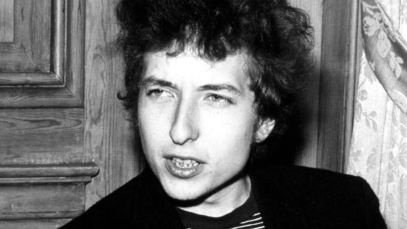 Bob Dylan one year after meeting the Beatles