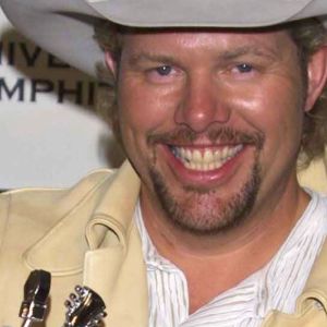 Toby Keith smiling