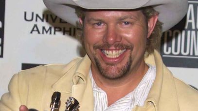 Toby Keith smiling