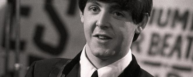 Paul McCartney smiling