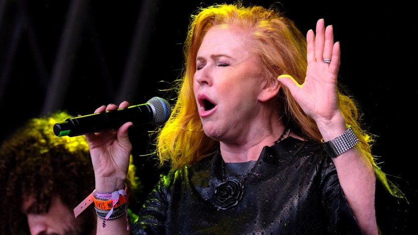 Camp,Bestival,-,July,28,2017:,Carol,Decker,,Lead,Singer