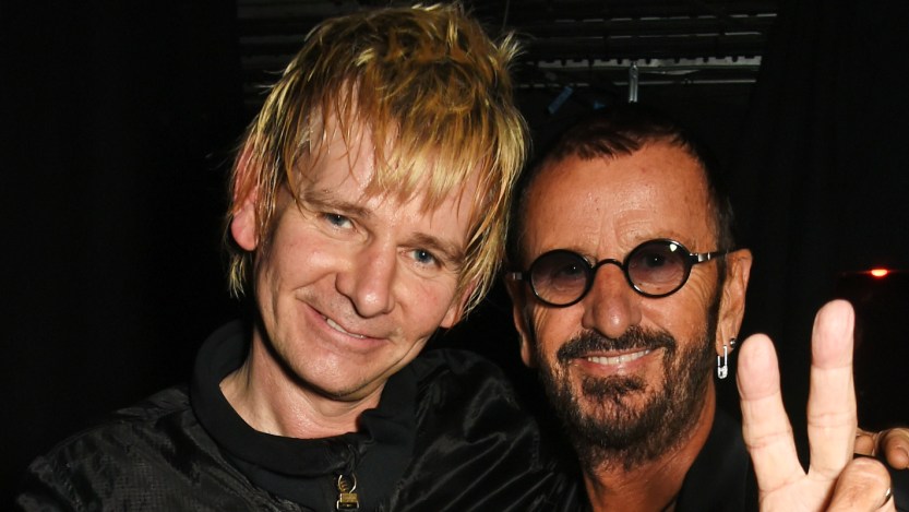 Zak Starkey and Ringo Starr