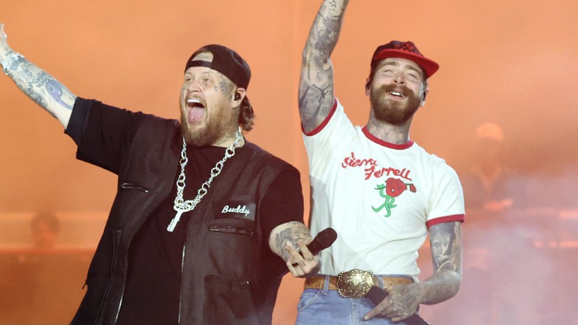 Jelly Roll & Post Malone Give Impromptu Performance of Toby Keith’s "Who's Your Daddy?"