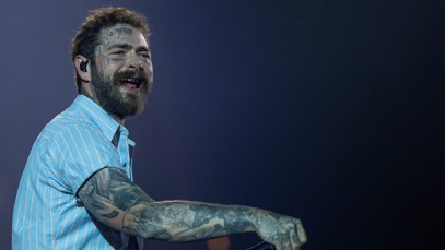 Post Malone Slips and Falls off Stage While Sharing Special Moment With Fan