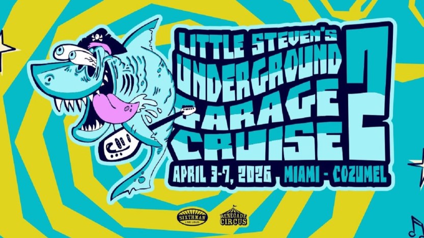 Second Annual Little Steven’s Underground Garage Cruise to Feature R.E.M.’s Mike Mills, Marky Ramone, Buzzcocks, & Many More