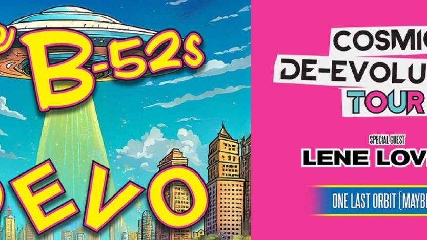 Whipping It at the Love Shack! The B-52s and Devo Joining Forces for the Cosmic De-Evolution Co-Headlining Tour This Fall