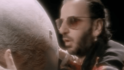 Photo of Ringo Starr via YouTube screenshot of Tom Petty's "I Won't Back Down" music video