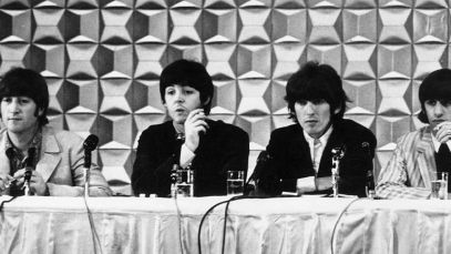 The Beatles in press conference