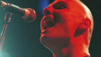 Billy Corgan performing