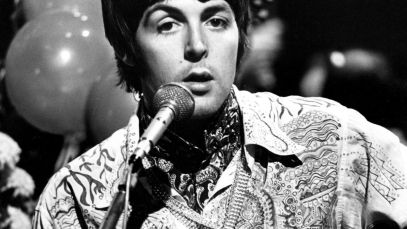 Paul McCartney of the Beatles