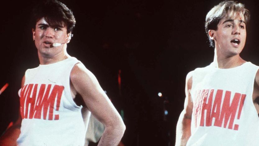 Wham!, band behind "Wake Me Up Before You Go-Go," performing