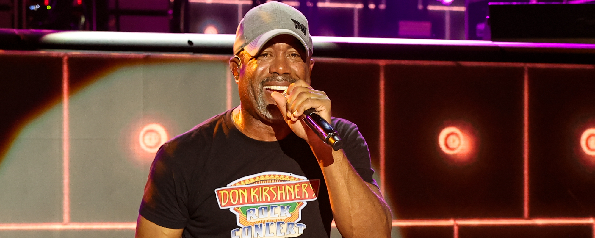 Darius Rucker Shares Update After Losing His Voice During Recent Concert: "We're Going To Figure This Out"